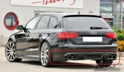 Audi A4 B8 przedlift Rieger Style dokładka zderzak tył (nie do sline)