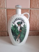 Karafka Schumänne Niemcy vintage PRL ceramiczna z korkiem kolekcjonerska 