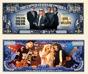 Cheap Trick gwiazdy estrady banknot kolekcjonerskie