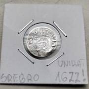 Półtorak 16ZZ r Zygmunt III Waza srebro 