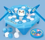 Gra zręcznościowa Pingwin Na Lodzie Uratuj Pingwina Pułapka Zabawka