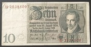 Banknot Niemcy 10 Marek 
