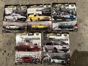 Hot wheels premium fast wagons set