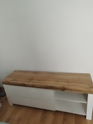 Szafka RTV Holten z Black Red White 156cm. 