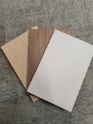 Trzy próbki płyt Egger do wyboru, kaszmir, Caselle premium matt i inne