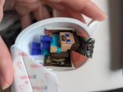 Steve figurka Minecraft Kinder Joy VC308 + karta