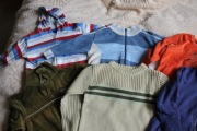 komplet 6 bluz bluzek dla dziecka r 86/92
