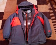 Kurtka zimowa chłopięca 2w1 z podpinką.Rozm.L14/16