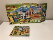 Lego duplo klocki 10841 Wesołe Miasteczko kompletne pudełko instrukcja 