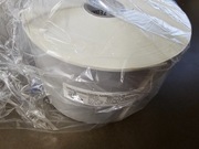 Etykieta foliowa srebrna Zebra 76x76 mm 930 sztuk 880277-076D