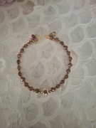 Bransoletka handmade z naturalnych kamieni hematyt piasek pustyni 