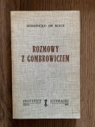 ROZMOWY Z GOMBROWICZEM DOMINIQUE DE ROUX