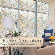 Rabbitgoo folia okienna 3D tęczowa 90x200