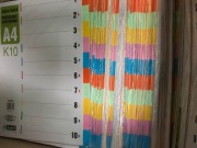 Przekładki Kartonowe , 1-10, Kolorowe, A4 D.Rect 2 komplety