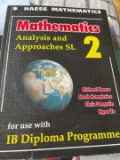 Mathematics Analysis and Approaches SL 2