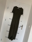 Sukienka maxi Object 36 khaki wiskoza 