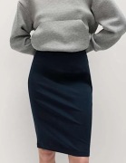 Marks & Spencer__Czarna ołówkowa midi spódniczka__40/L