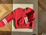 Czerwona bluza bomber H&M