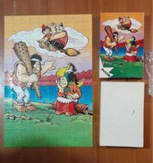 Puzzle Kajko I Kokosz PRL/ lata 80-te. Kolekjonerskie/ pudełko/ zestaw