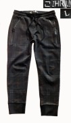 Zhrill fajne mocne joggers'y krata r.L