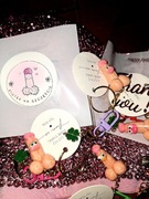 Penis breloczek talizman złoty koniczyna panieński super prezent urodziny