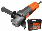 Szlifierka kątowa Black&Decker BEG220K - 125mm 900W + walizka | nowa