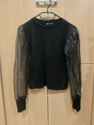 Bluzka z bufiastymi rękawami, Zara