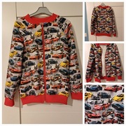 Nowy sweterek bomberka zapinana na zamek rozmiar 140 auta