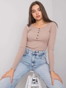 Beżowa bluzka Grace RUE PARIS 