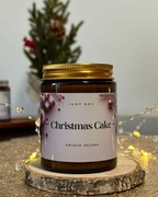 Świeca Sojowa Christmas Cake - Zapach Świąteczny, Ręcznie Robiona 35H