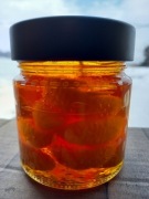 Świeczka żelowa zapachowa – pomarańczowy dżem