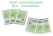 PALEO - 6 pustych kart postaci (mini-dodatek do zaprojektowania) UNIKAT 