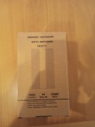 Cyfrowa antena telewizyjna hdtv hd011 wew zewnętrzna 