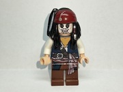 LEGO figurka Piraci z Karaibów Jack Sparrow poc012 twarz szkieletu