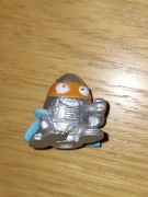 Super Zings - limitowana rzadka figurka Rocketball kapitan silver - srebrna