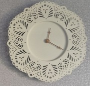 zegar ścienny ikea biały