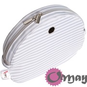 Szary organizer do Obag MOON LIGHT pasy paseczki siwy biały wkład OMAY