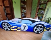 Łóżko Wooden Toys Corvetta 74 x 161 cm wielokolorowy