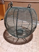 LATARNIA LAMPION DEKORACYJNY ZIELONY NA TEALIGHT 18x18 cm