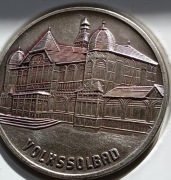 Medal , NRD 1200 Lat miasta BAD SALZUNGEN 775-1975 , 40 mm 