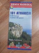  Ziemia Kłodzka 101 atrakcji mapa turystyczna