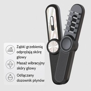 Inteligentna Szczotka grzebień do włosów z Jonizacją i Masażem