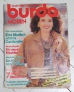 Burda moden 1990 - styczeń krawiecki niemiecka stara