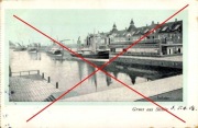 SZCZECIN Gruss aus Stettin Freihafen port   1906 Schaefer & Co