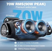 Głośnik bluetooth W-king X10 jakość premium 