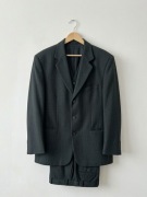 Elegancki Garnitur 3-częściowy Pryzmat Grafitowa Kratka Rozmiar L 