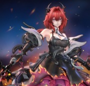 Figurka Laevatain Surtr - Arknights: Endfield l Garage Kit 14K XL 27cm