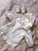 Sprzedam komplet kurtka niemowlęca dla dziewczynki +buciki niechodki