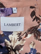 LAMBERT Jedwabna koszula w kwiaty.