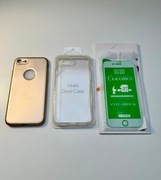 2 Nowe Etui, Case, Obudowa iPhone 7/8, szkło ekran